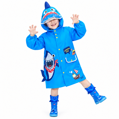 One-Piece Raincoat for Babies and Young Children