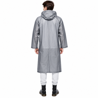 Lightweight Raincoat with EVA Material for On-the-Go Use