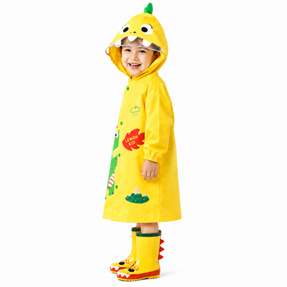 One-Piece Raincoat for Babies and Young Children