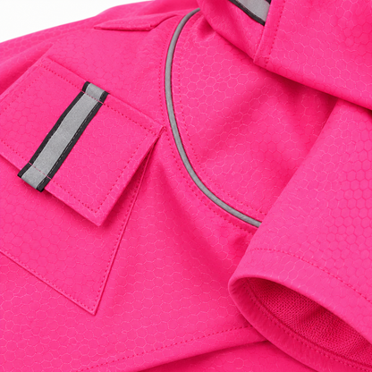 Velcro Reflective Raincoat with Snowproof Layer for Small Pets