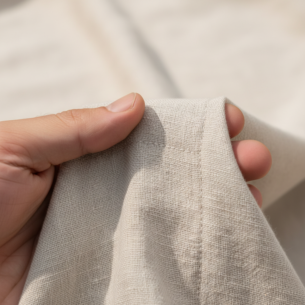 Men Vintage White Shirt Button Linen Shirts 5