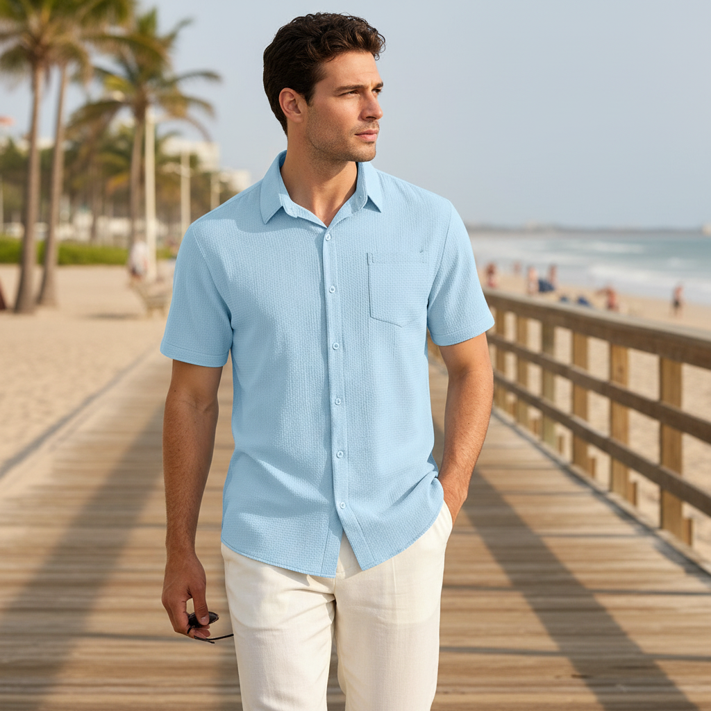 Business-casual Plus-size Mens Shirts 3