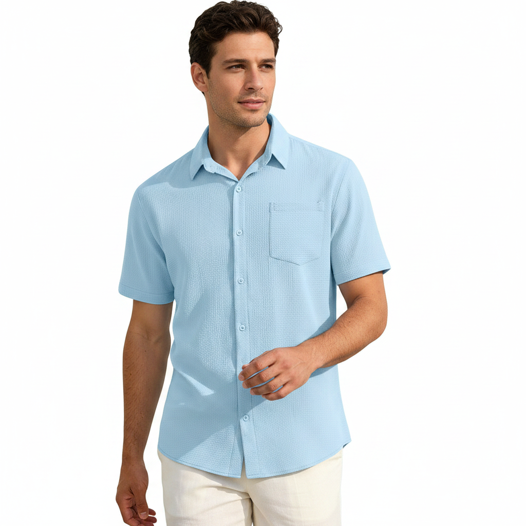 Business-casual Plus-size Mens Shirts 1