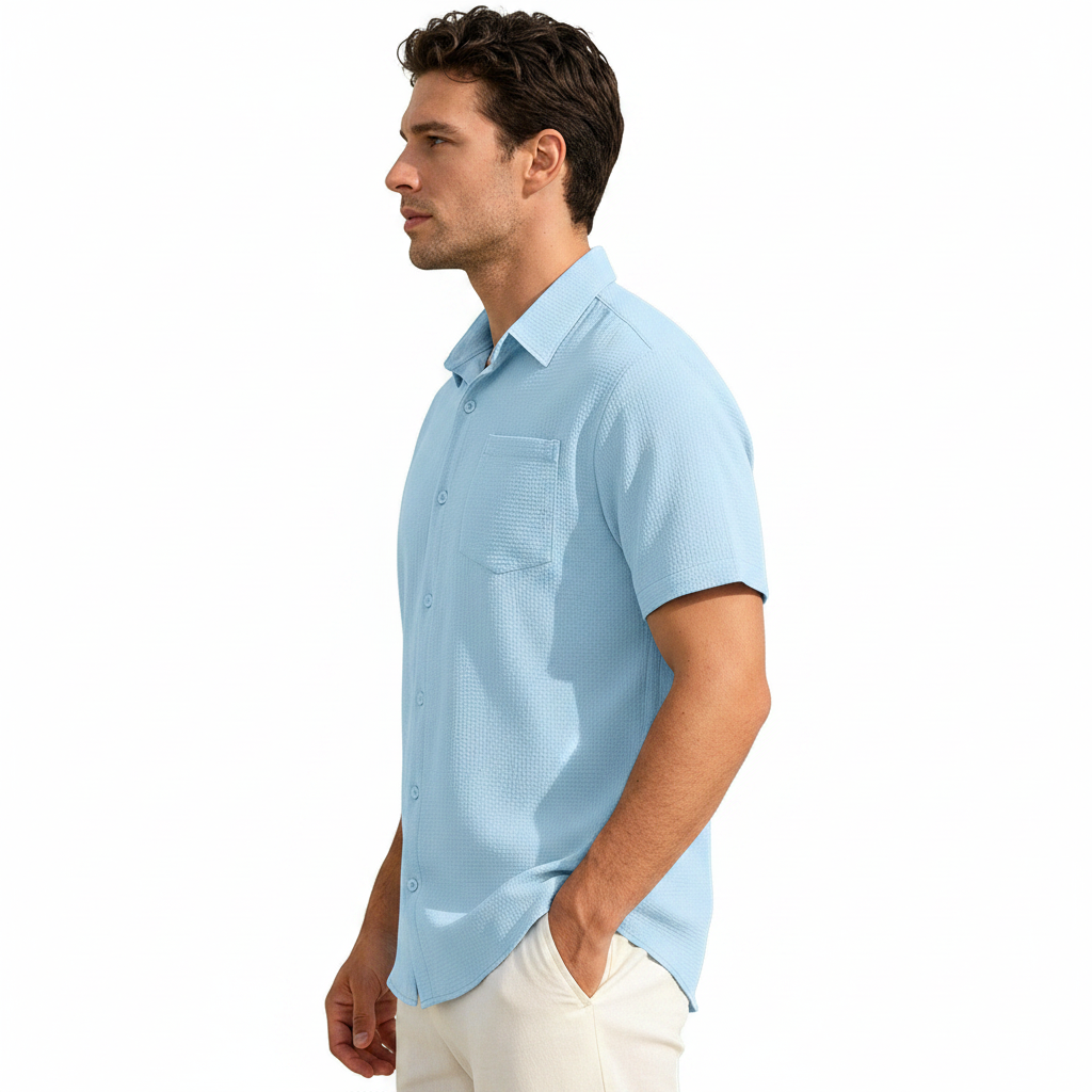 Business-casual Plus-size Mens Shirts 8