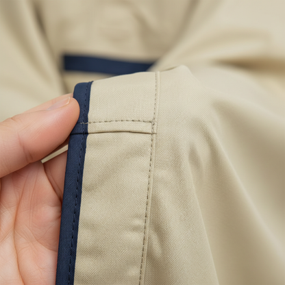Cloak Raincoat with Polyester Fiber for Hiking and Biking
