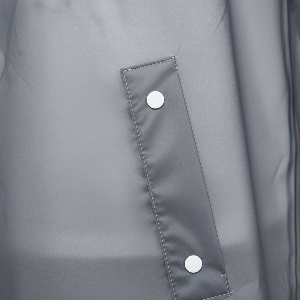 Lightweight Raincoat with EVA Material for On-the-Go Use