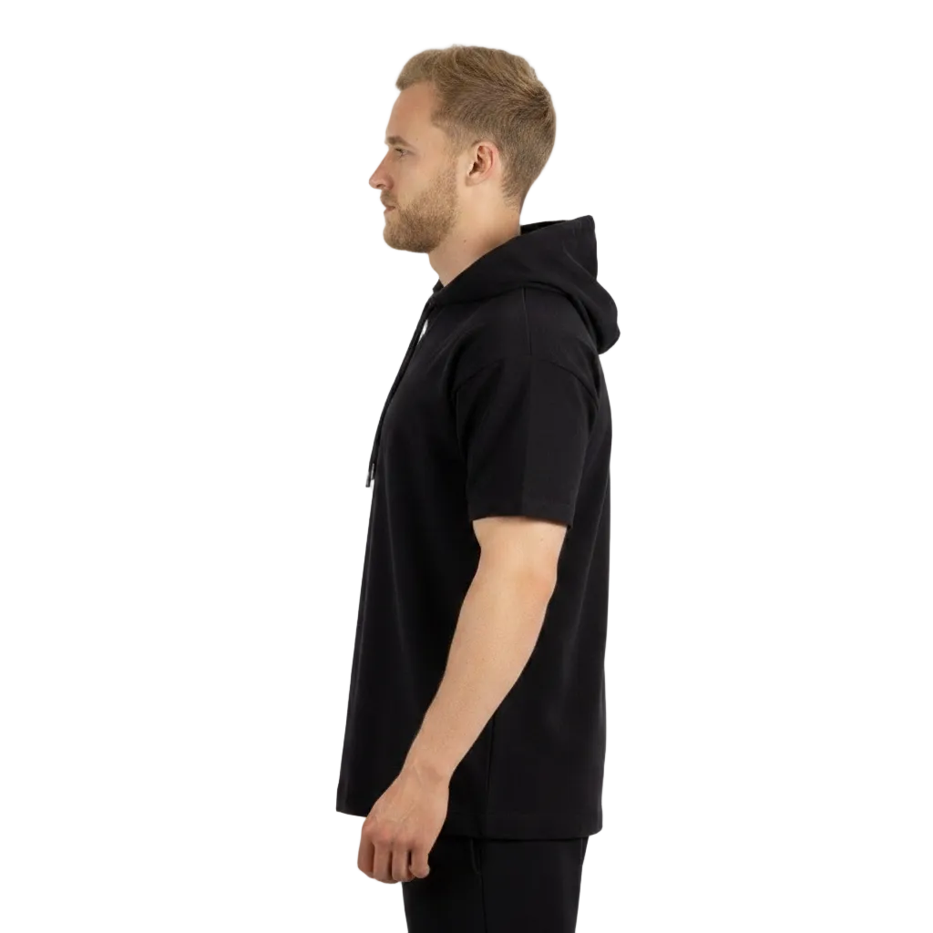 Men’s Short Sleeve Hoodie and Jogger Pants Set 10
