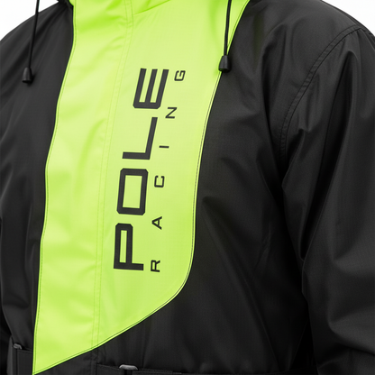 Adult Raincoat and Pants Set with Polyester Fabric for Outdoors